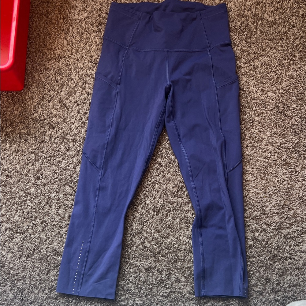 Purple-Blue lululemon High-Waisted Leggings